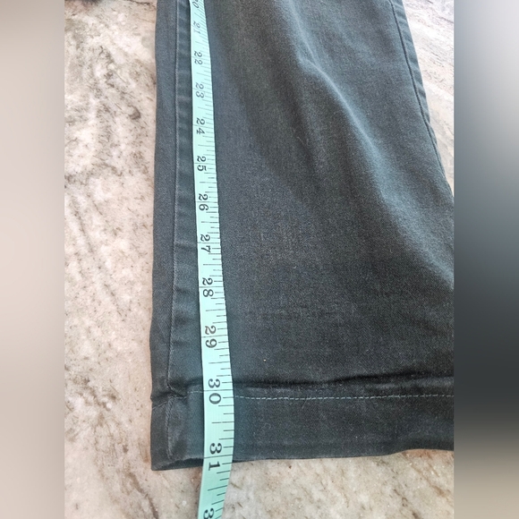 Canvas Lands End Pant Olive Green Cotton 28 - Picture 12 of 12